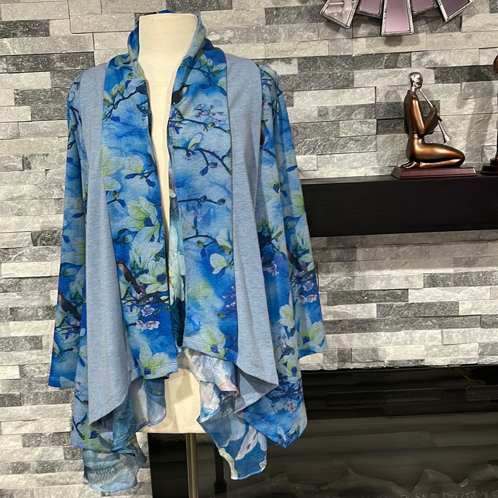 Soft Surroundings Cardigan Open Front Size PXS